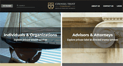 Desktop Screenshot of counseltrust.com